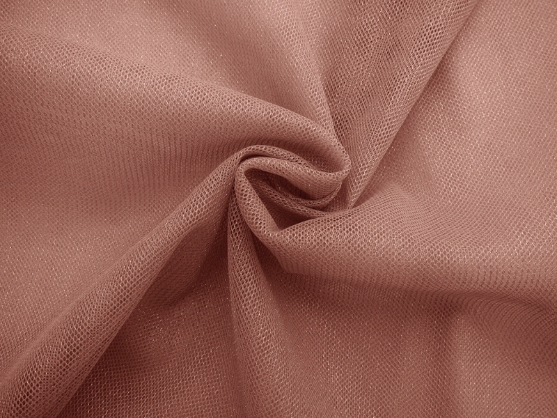 Metallic Nylon Tulle in Ortensia0