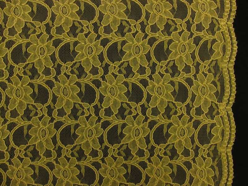 Cotton Nylon Alençon Lace0