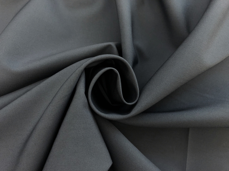 Imported Cotton Poplin in Grey1