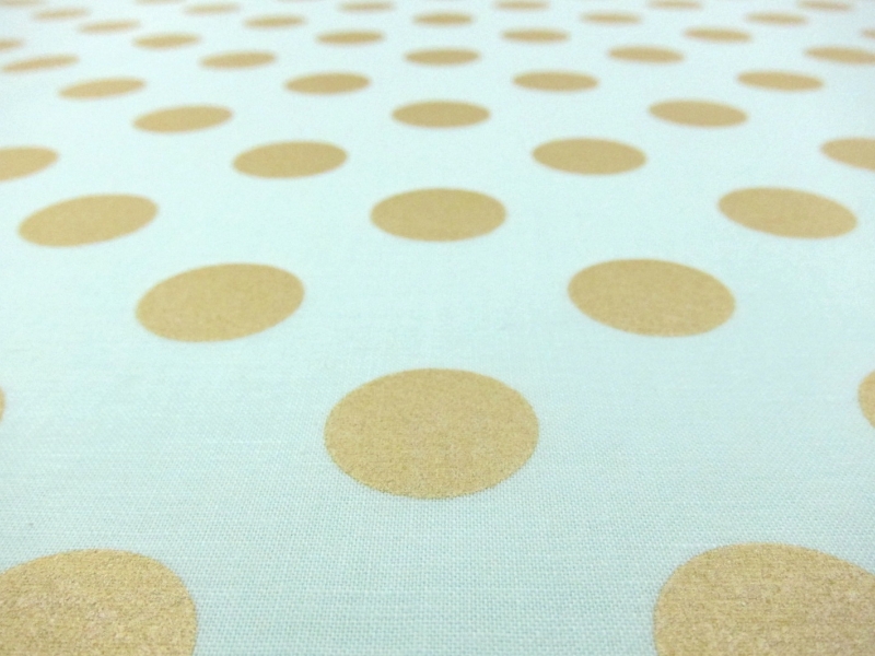 Cotton Broadcloth Metallic Print2