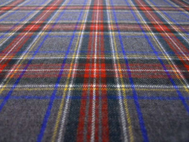 Superfine Merino Wool Plaid2