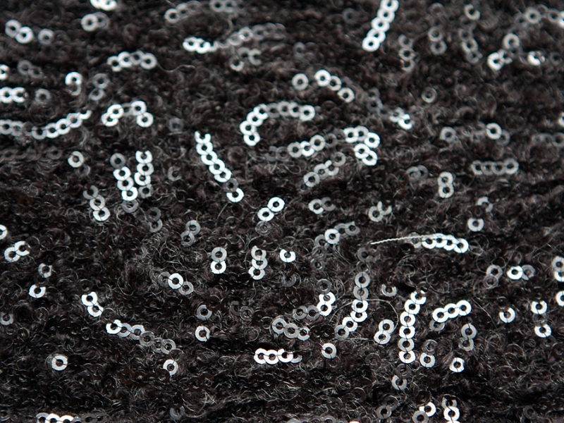 Novelty Sequin Bouclé Knit2