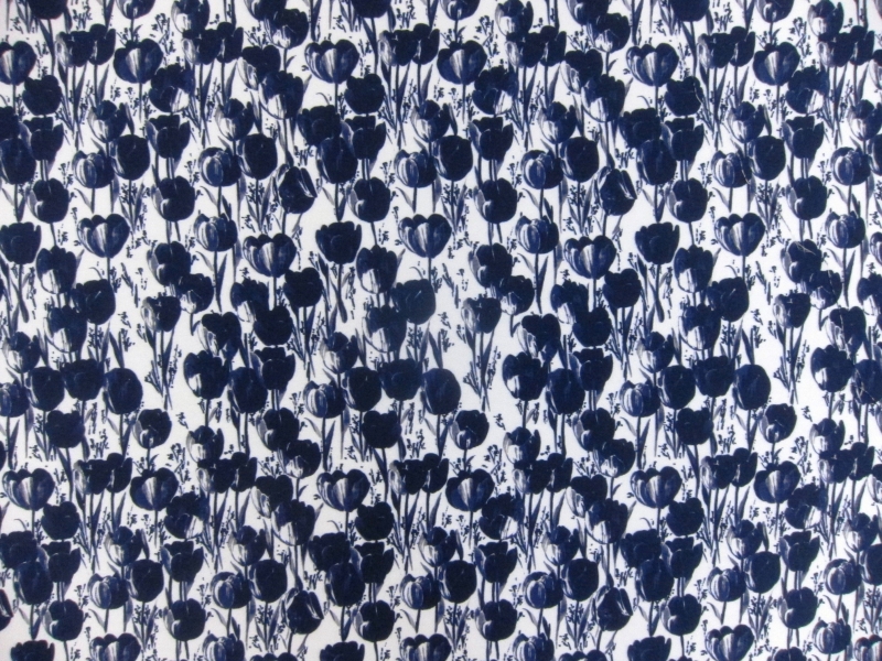 Printed Silk Mikado0