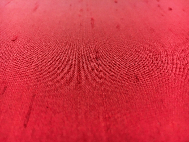 Novelty Couture Silk Gazar Shantung in Red0