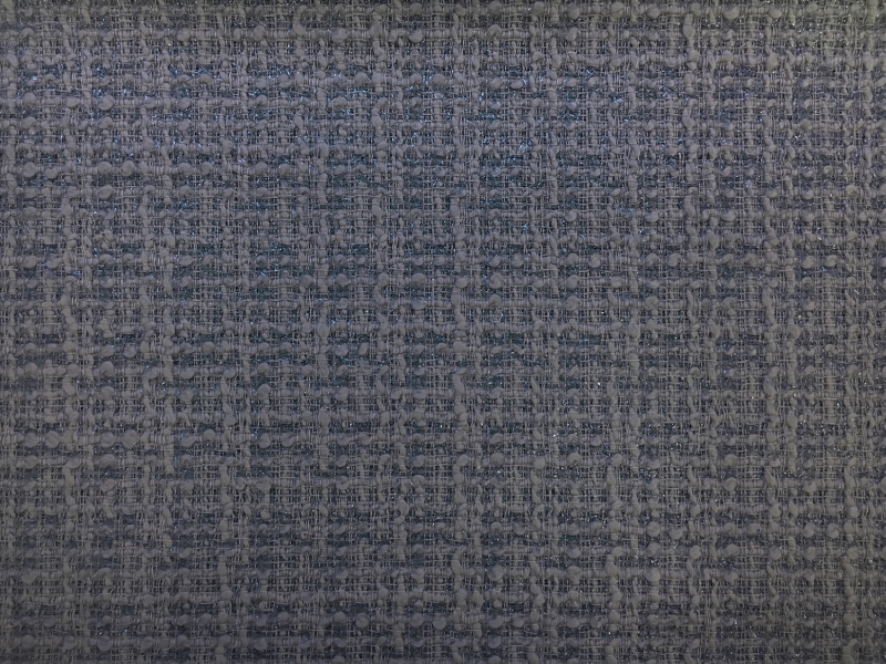 Wool and Nylon Lurex Tweed in Powder Blue0