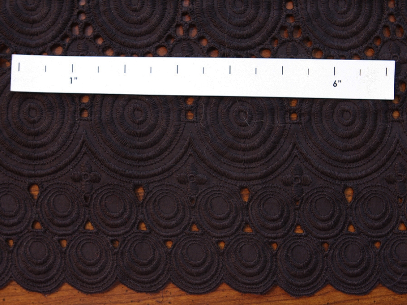 Cotton Eyelet in Black1