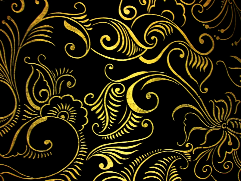 Metallic Print Silk Doupioni0