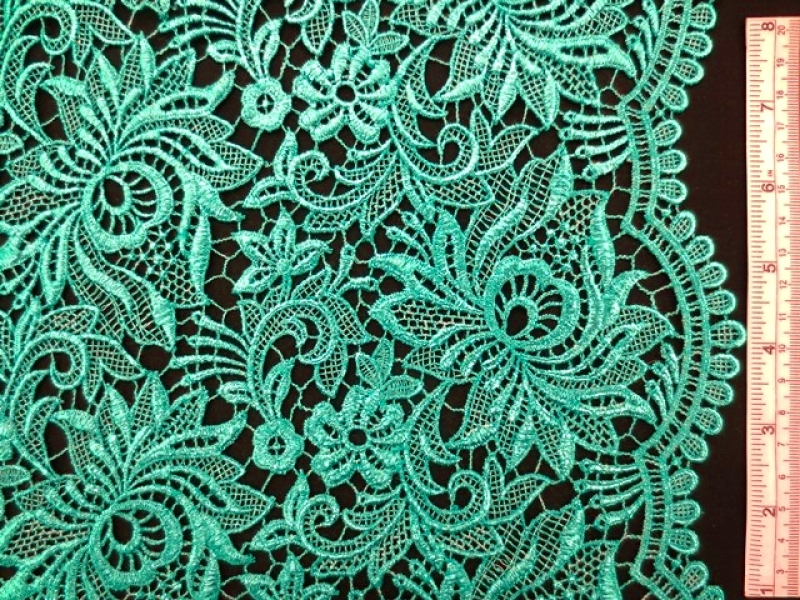 Metallic Guipure Lace0