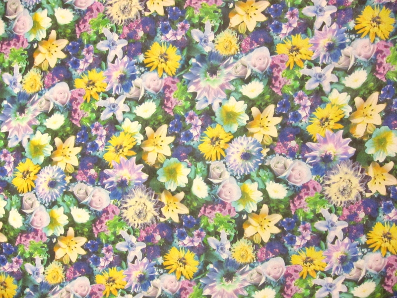 Printed Silk Chiffon0