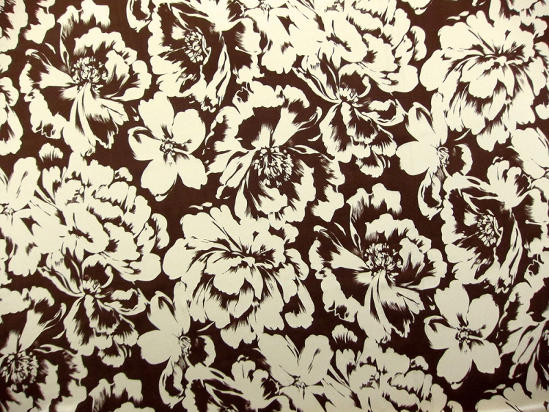 Printed Silk Chiffon0