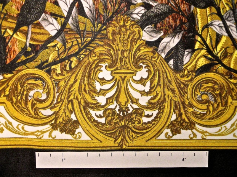 Printed Silk Chiffon With Matching Charmeuse1