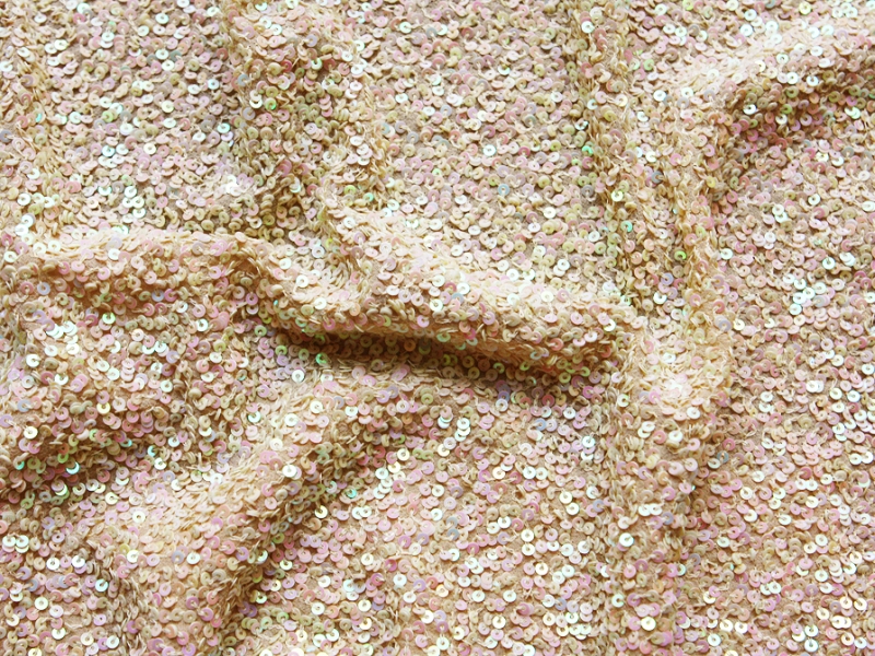 Sequins on Silk Chiffon3