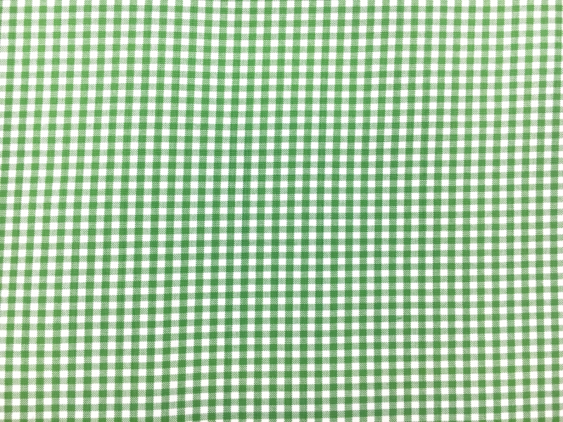 Carolina Cotton Gingham in Kelly0