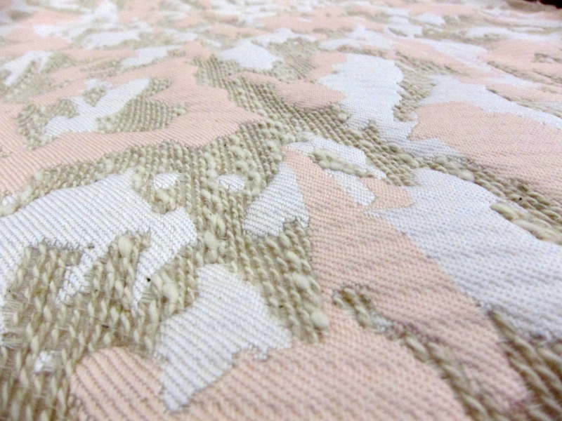 Abstract Camouflage Polyester and Cotton Blend Brocade0