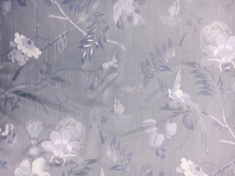 Tom Ford Warp Printed Taffeta with Florals0