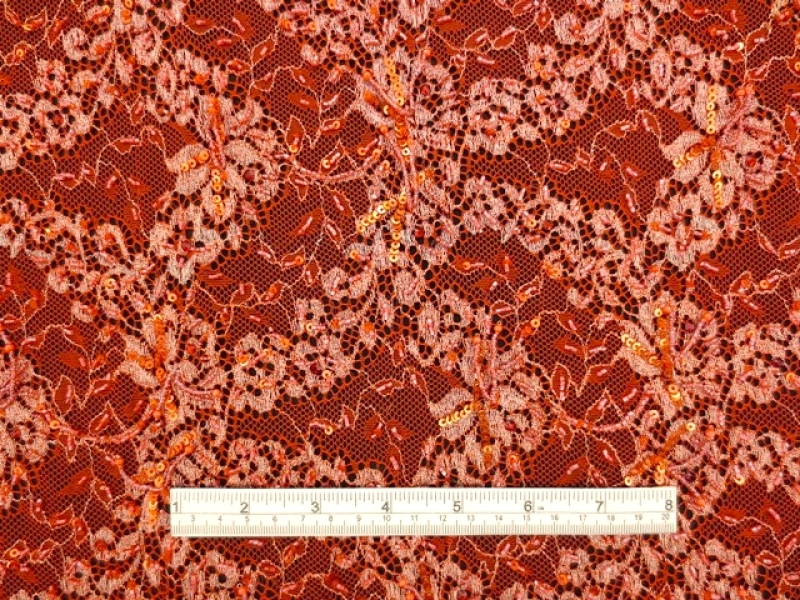 Beaded Metallic Chantilly Lace1