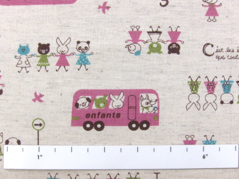 Japanese Cotton Linen Print1