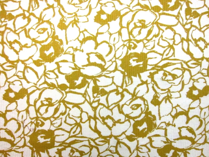 Printed Cotton Rayon Blend Raffia0