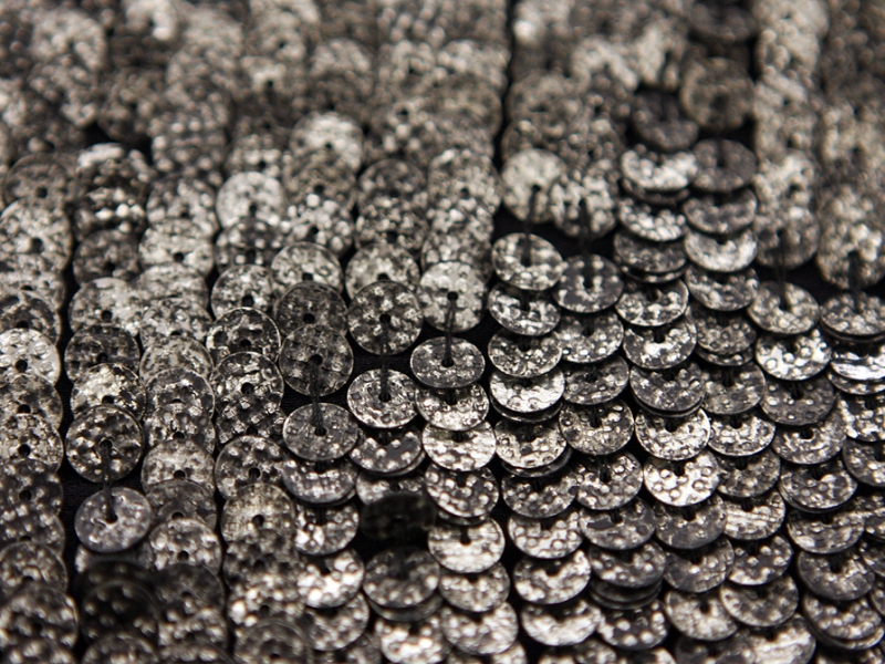 Novelty Sequins on Silk Chiffon2