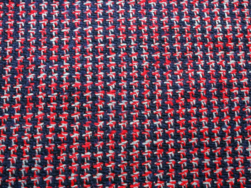 Acrylic Wool Poly Cotton Tweed0