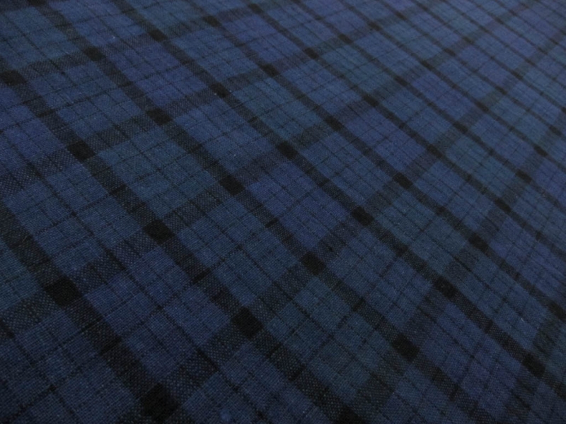Linen Woven Plaid2