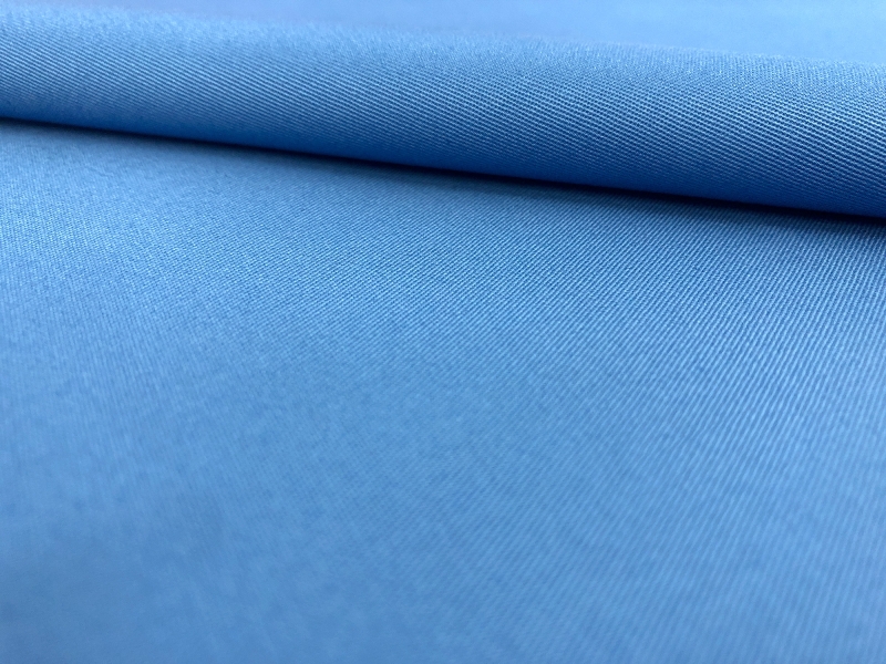 Combed Cotton Fineline Twill in Aegean 0