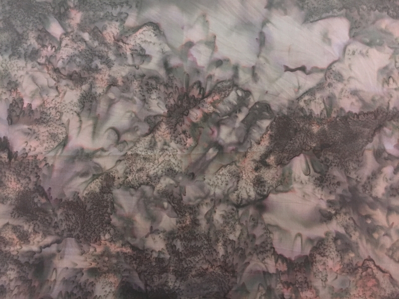 Cotton Batik in Mink0