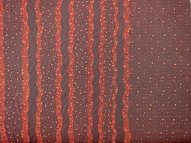 Novelty Beaded Tulle0