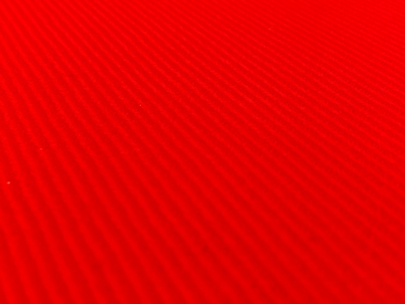 Italian Wool Twill in Bright Red0