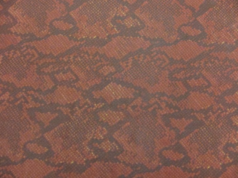 Iridescent Printed Silk Chiffon1