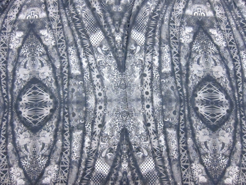 Printed Silk Chiffon0