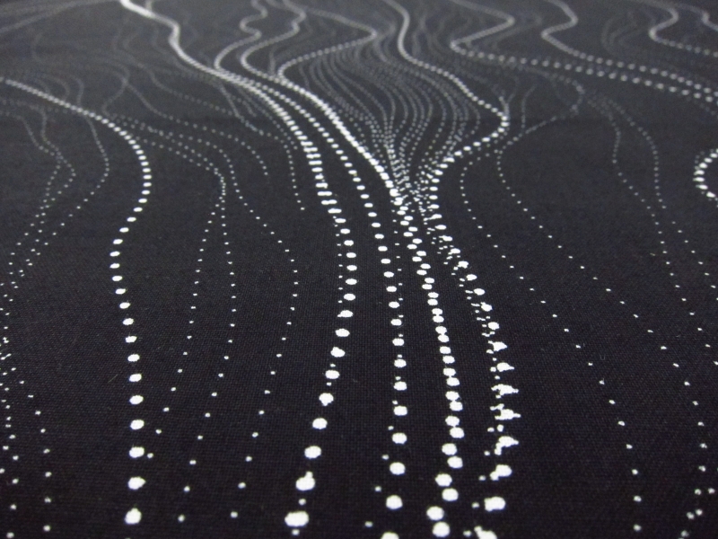 Australian Cotton Print With Aboriginal Motif2