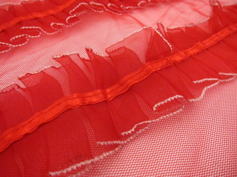 Organza Ruffles on Illusion2