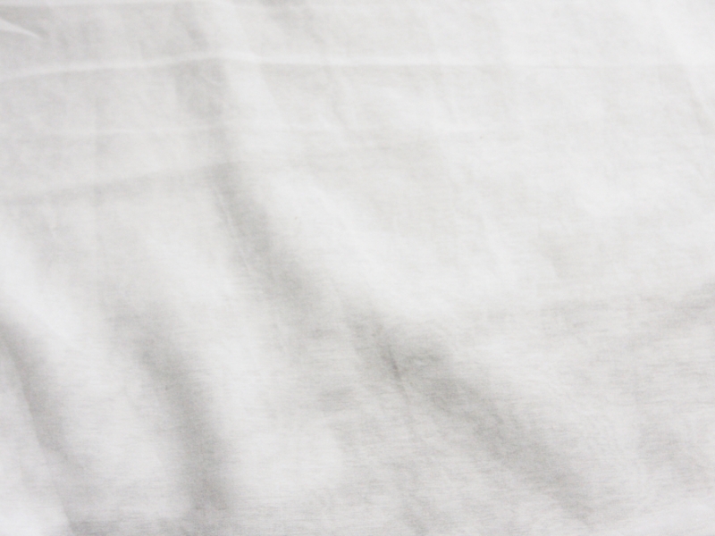 Silk Cotton Voile in White0