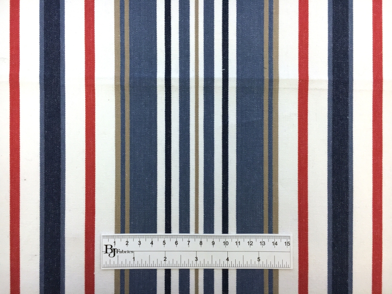 Cotton Upholstery Woven Stripe3