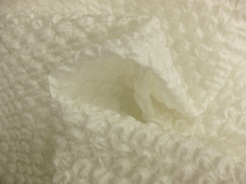 Silk Blend Organza Cloqué1