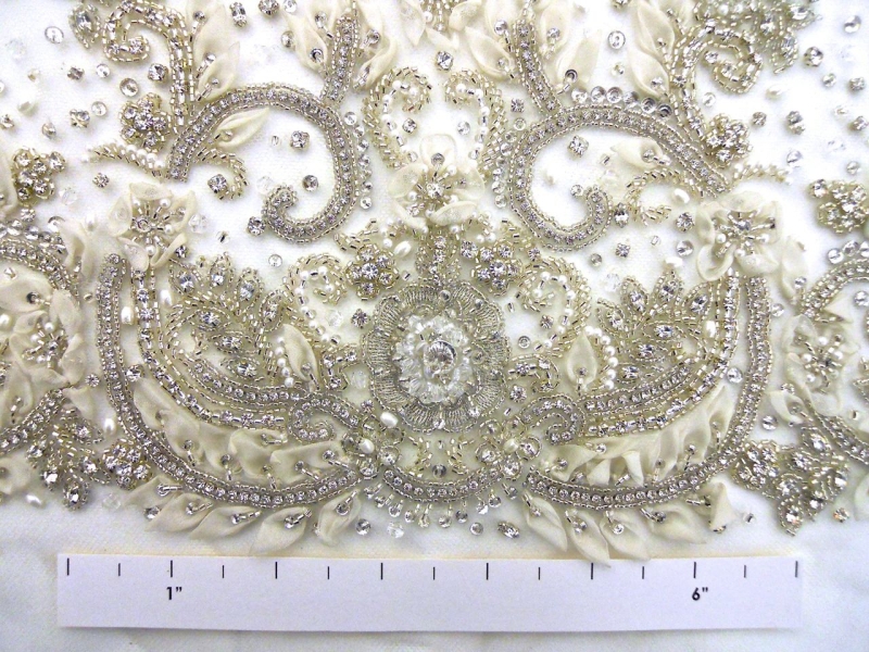 Beaded Embroidered Tulle1