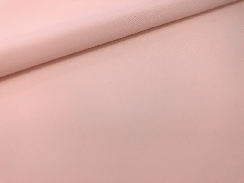 Polyester Powder Crepe De Chine in Rose Petal0