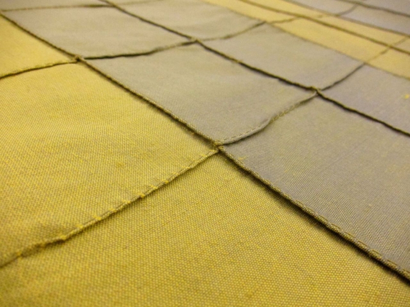 Iridescent Tucked Silk Shantung2