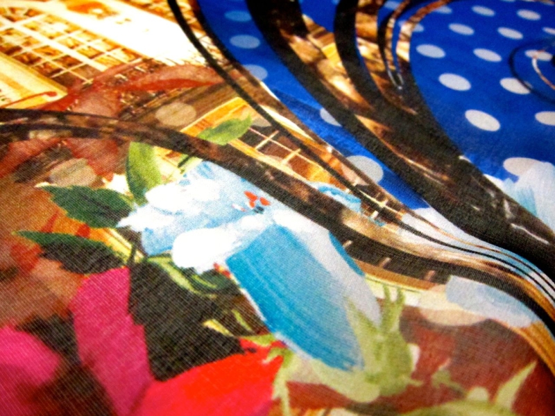 Printed Silk Chiffon2