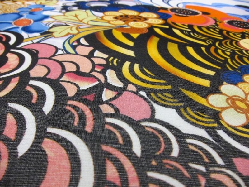 Printed Silk Chiffon1