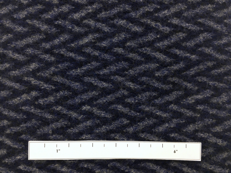 Virgin Wool Knit Herringbone1