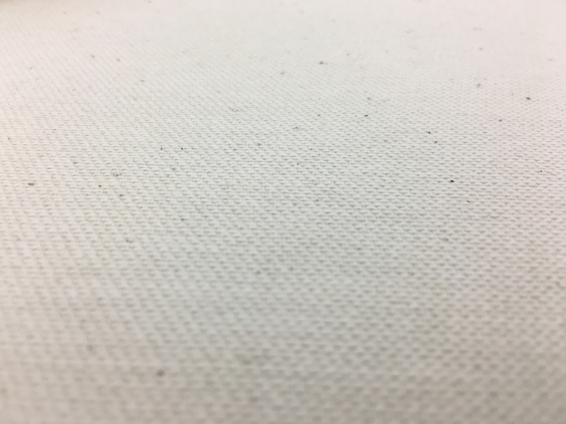 Doubleface Stretch Cotton Twill in Heather Ivory2