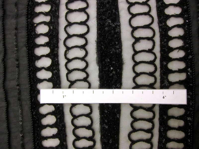 Novelty Beaded and Embroidered Tulle Panel4