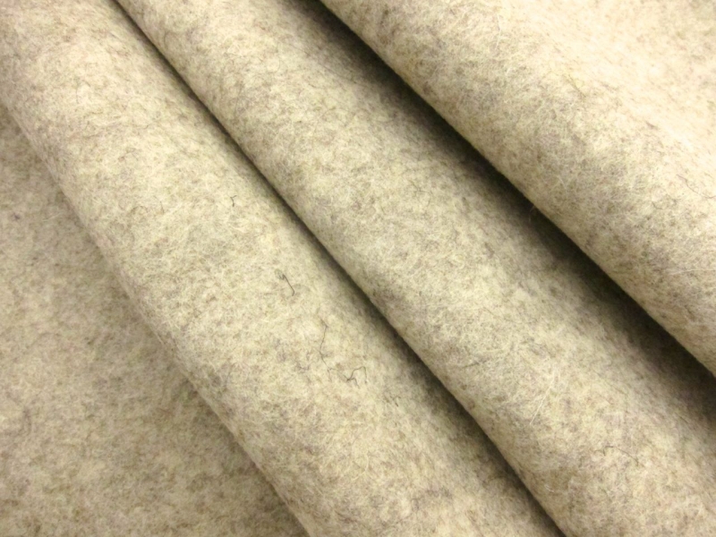 Merino Wool Felt 1MM in Heather Beige1