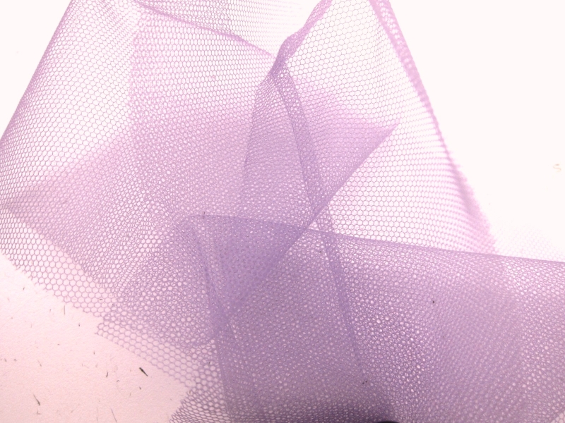 Italian Nylon Tulle in Pansè1