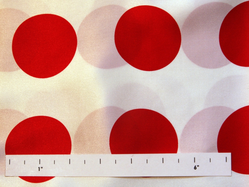 Printed Silk Charmeuse0