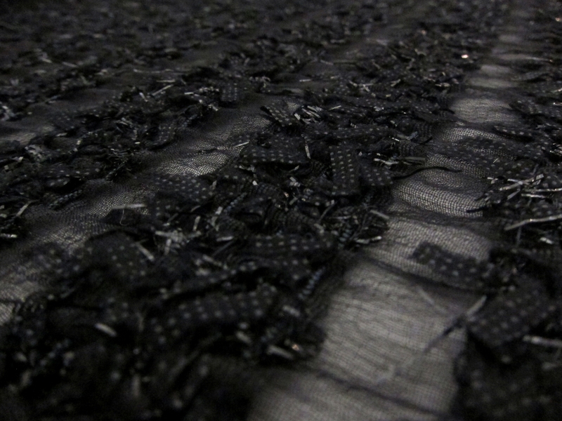 Novelty Silk Chiffon Stripe0