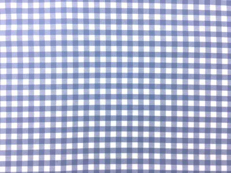 Carolina Cotton Gingham in Periwinkle0