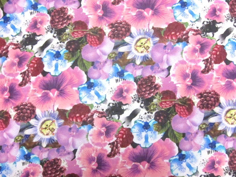 Printed Silk Chiffon0